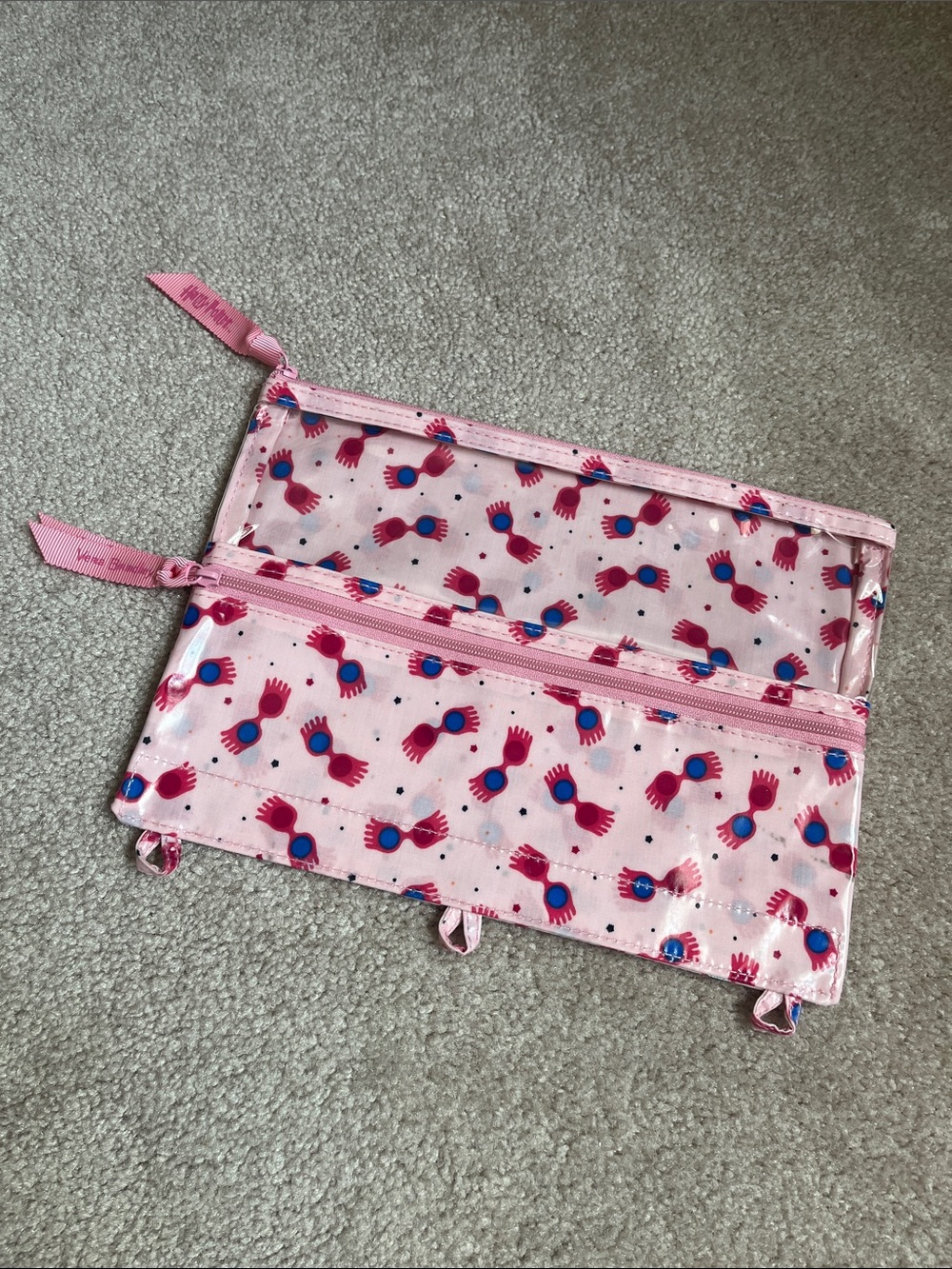 Vera Bradley Harry Potter Pencil Pouch Luna's Spectrespecs collection